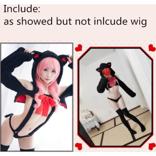 Sexy Cosplays cat suit set sexy lingeries private photos shoot cosplay costumes gift