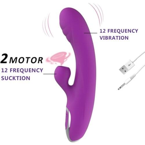 Blowjob Sucking Clit Rabbit Dildo Vibrator Licking Nipple Vagina Stimulation Breast Massager Oral G Spot Sex Toys For Woman