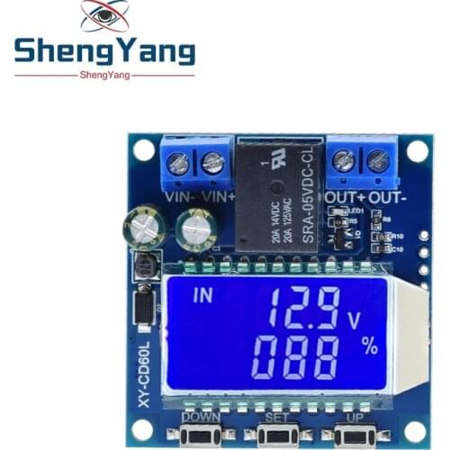 CD60L Solar Battery Charger Controller 12V 24V 48V Charging Discharge Control Module Under voltage Current protector Board