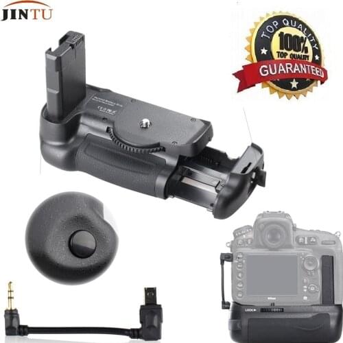 JINTU Top Quality Battery Grip Pack Holder For Nikon D5600 D5500 DSLR Camera + cable kit half press button