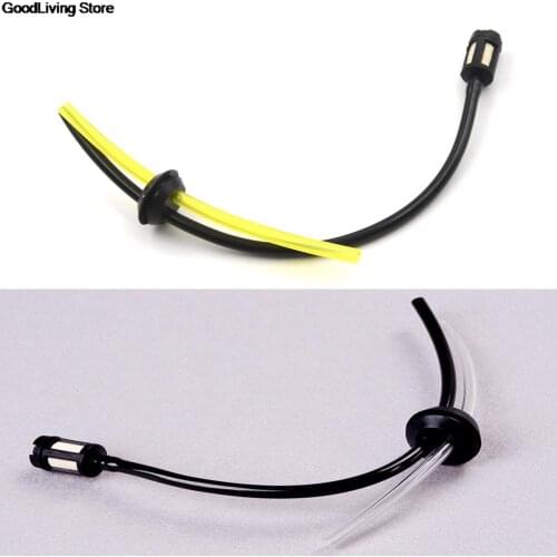 ZLinKJ Tool Parts Replacement Fuel Hose Oil Pipe + Tank Fuel Filter Assy Chainsaw Parts for Grass Strimmer Trimmer Brush Cutter