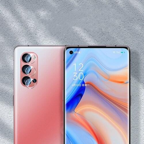 2PCSFor OPPO A12 2020 Reno4 pro A12E A31 2020 Clear Rear Camera Lens Protective Protector Cover Soft Tempered Glass Film Guard
