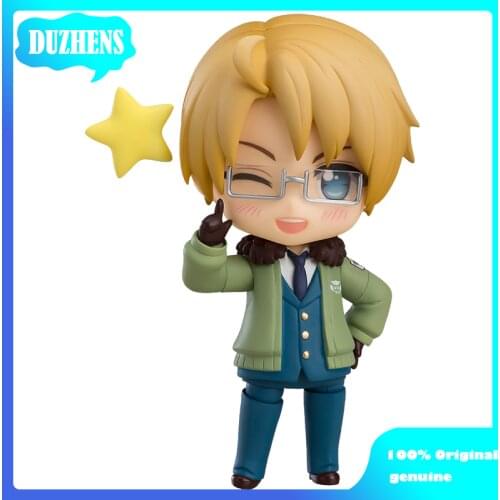 100% Original: Anime Axis Powers Hetalia Alfred FJones Q version figma Action Figure Anime Figure Model Toys Figure Doll Gift