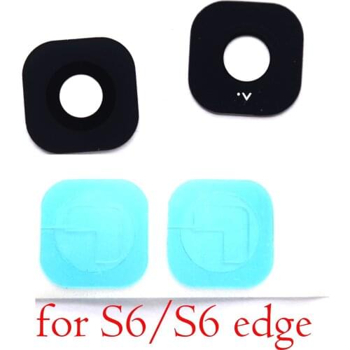 100pcs New original back rear camera lens for Samsung Galaxy S6 edge G920 G925