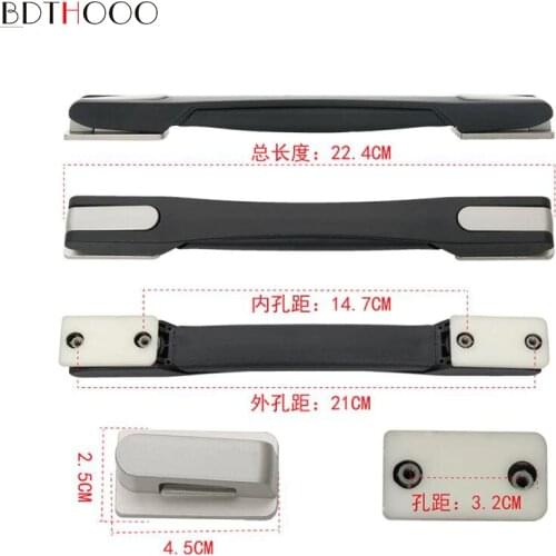 22.4cm Luggage handle luggage handle travel case ABS zinc alloy handle password box handle accessories zinc alloy case handle