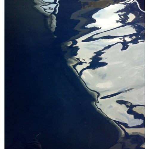 Agenuineon Cowhide Leather Material Blue Glossy Patent Real Cow Skin Diy Leather Natural Fabric for Handbag Shoe Free Shipping