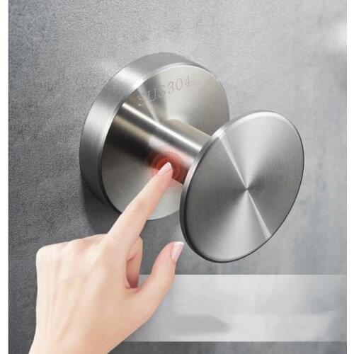 Vidric Big Chrome drill real 304 SS material clothes rack clothes hook Robe Hook for Bathroom Hanger Accessory Hanger