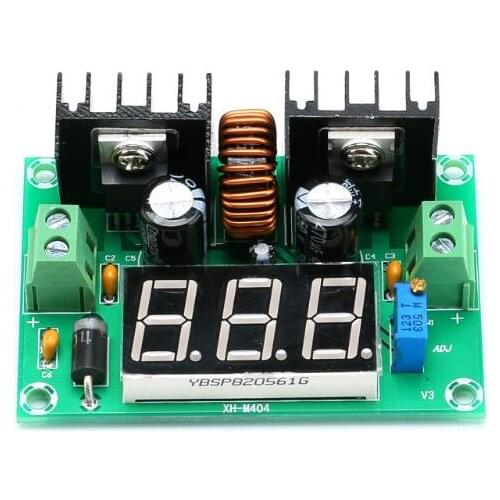 XL4016 LM317 LED Digital Voltmeter Voltage Regulator Meter XL4016E1 DC-DC Buck Step Down Module 200W 8A PWM 4-40V to 1.25-36V