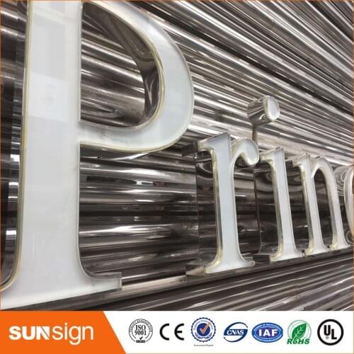 Customized laser cut no light plexiglass letters