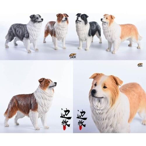 Jxk006 1/6 Scale Figure Scene Accessories Border Collie Anime Sculpture Statue Model for 12 inches Action Figure