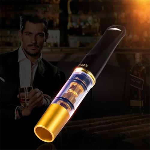 Recyclable Health Smoking Mouthpiece Gadgets Double Filtration Tobacco Tar Filter Washable Micro Filter Cigarette Holder for Men