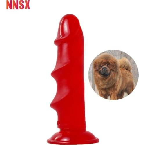 NNSX Electric Drill Wine Red Transparent Big Design Anal plug Anal Plug Packed Soft Massager Transparent Sex Toys for Men Women