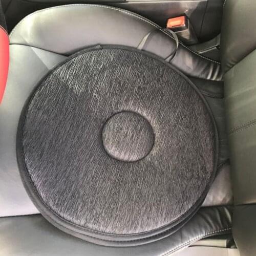360 Degree Swivel Seat Cushion Car Seat Aid Chair Seat Revolving Cushion Rotation Car Memory Foam Mat For Elderly Pregnant Woman