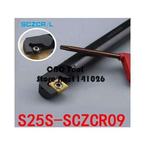 S25S-SCZCR09 25MM Internal Turning Tool Factory outlets, the lather,boring bar,Cnc Tools, Lathe Machine Tools