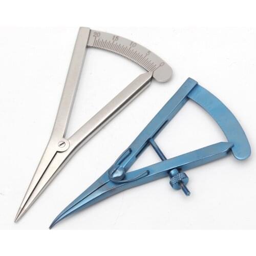 1pcs Castroviejo Calipers Eyelid Caliper Dental Surgical Instrument Ophthalmic Instrument