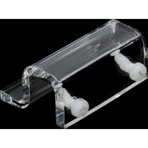 4Pcs Fish Tank Aquarium Glass Cover Holder Acrylic Clip Holder Support Clamp Accessory for Aquarium Fish Tank