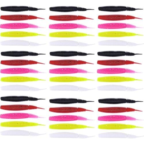HENGJIA 5Pcs/lot Wobbler Jigging 10cm 7g Soft Pupa Fishing Lure Tail Worm Jointed Ocean Carp Fishing