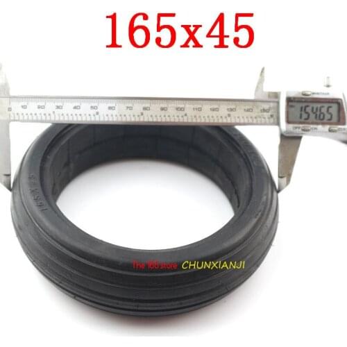 High quality 165x45 tyre 6.5 inch Non-inflatable tire for Two Wheels Hoverboards and Electric Scooters165*45