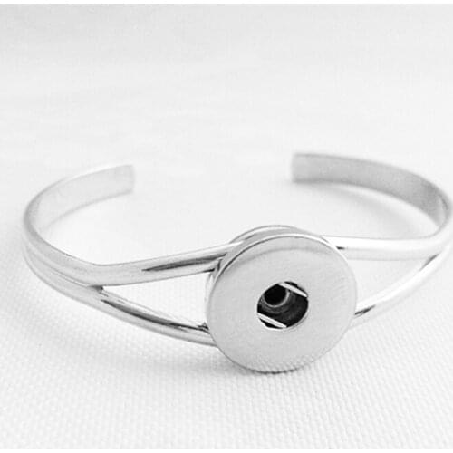 XH265 hot sale Newest bangle snap button jewelry bracelet (fit 18mm 20 snaps)
