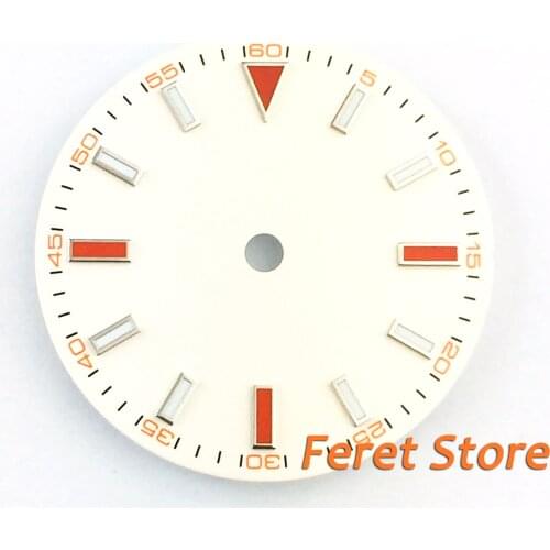 29 mm Series Dial diameter size Watch part watch face miyota 8215 821A mingzhu 2813 3804 automatic movement