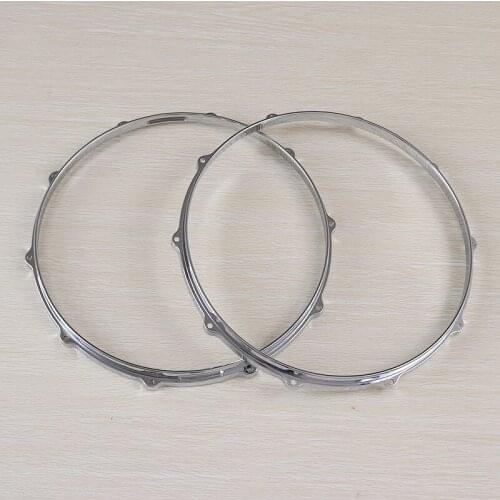 Zinc alloy Die casting drum hoop 14inch 10 hole 1 pair