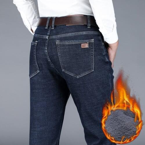 BLEASENDY Mens Winter Jeans