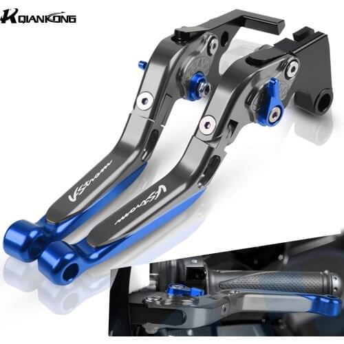 For Suzuki DL650 V-STROM 2004 2005 2006 2007 2008 2009 2010 Motorcycle Brake Levers CNC Adjustable Brake Clutch Lever Handlebar