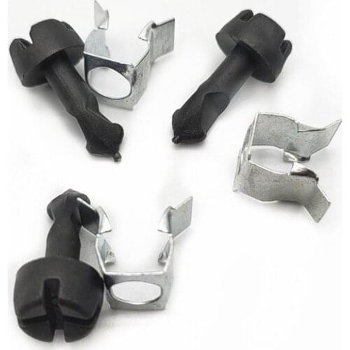 3Pcs High Quality Engine Upper Cover Plate Cover Fixing Fixed Bracket Clamp Clip Screw For Passat B5 Auto Parts