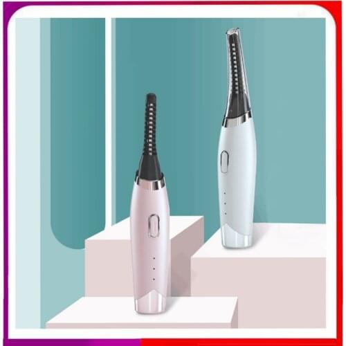 Portable Long Lasting Eye Lash Perming Curling Electric Heated Eyelash Curler Extension Supplies Eye Cosmetic Tool