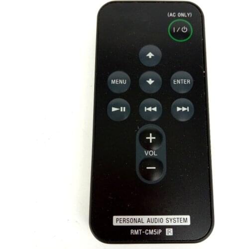 Original Remote Control For SONY RMT-CM5iP PERSONAL AUDIO SYSTEM RDP-M7iP RDP-M7iPBLK RDP-XA700iP RDPXA700iP Fernbedienung