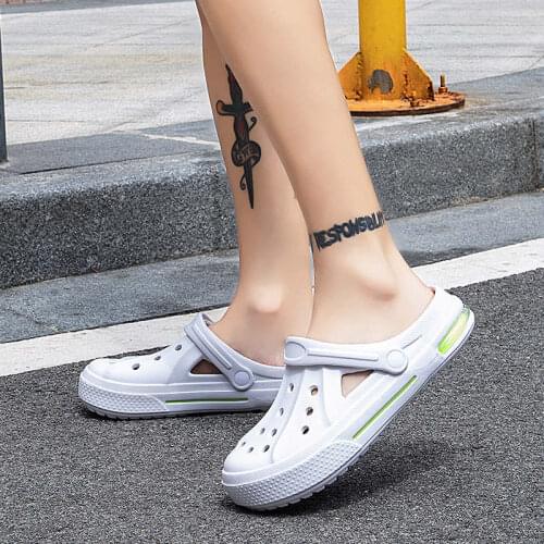 Sandals Women Summer MenS Beach Flip Flops Men Slippers Women Beach Sandals Men Shoeswomen Clogs Tennis Crogs Crocsy Zapatos