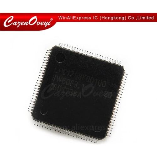 1pcs/lot LPC1768FBD100 LQFP100 LPC1768FBD QFP LPC1768 32-bit ARM Cortex-M3 microcontroller new and original IC LQFP100 In Stock