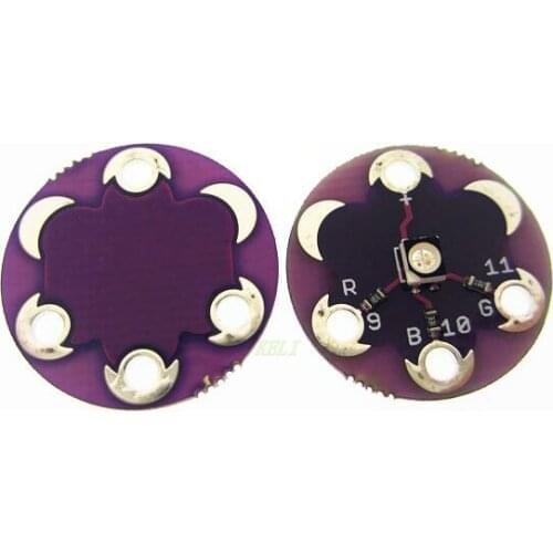 1pcs LilyPad Tri-Color LED RGB Module LilyPad LED Module Tri-color Module