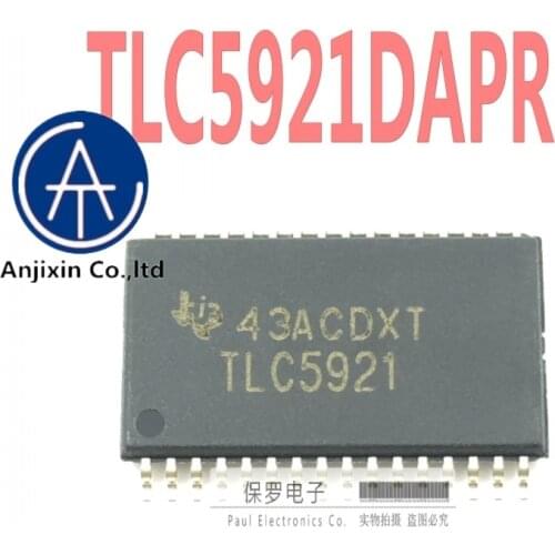 10pcs 100% orginal new real stock LED driver TLC5921DAPR TLC5921 HTSSOP-32