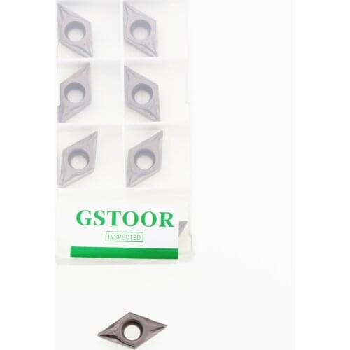 10PCS DCMT11T304 MT GC3000 DCMT11T304 FG GC3000 Turning Tools Cermet Lathe Cutter Inserts