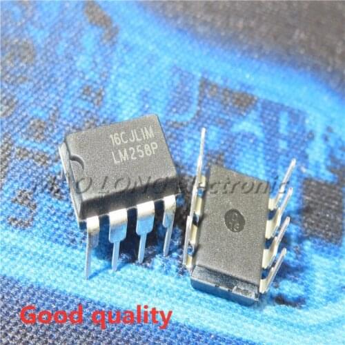 10PCS/LOT LM258P DIP8 LM258 DIP LM258N DIP-8 new and original IC In Stock