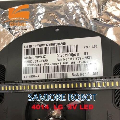 1000PCS GIO LG SEOUL LED Backlight 0.2W 1W 3V 6V 4014 4020 Original white 80LM DPA42W0218AG0A/4020C-W3C6 TV Application