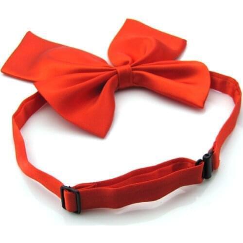 240pcs/lot 12 color womens new fashion formal suit use big size solid color bow tie for hotel/bank