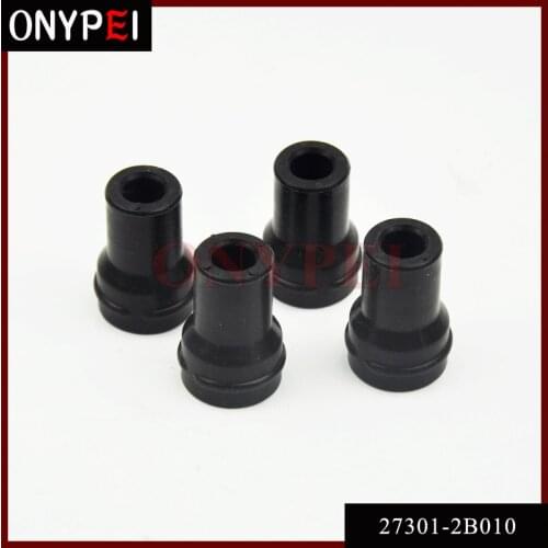 27301-2B010 4pcs/lot Spark Plug Cap Connector Ignition Coil Rubber For Hyundai KIA 273012B010 27301 2B010