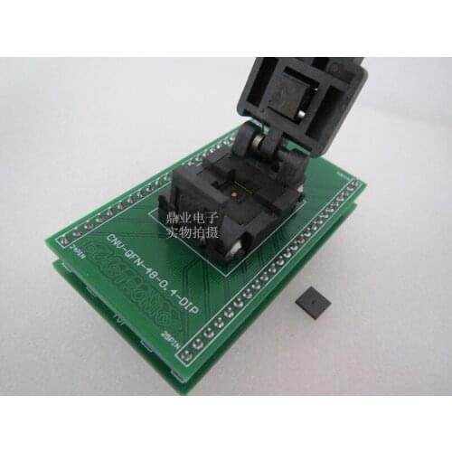 QFN48/DIP48 48QN40S16060 6X6MM spacing 0.4mm IC Burning seat Adapter testing seat Test Socket test bench in stock