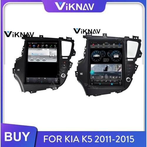 Car Radio for KIA K5 2011 2012 2013 2014 2015 Android Auto Stereo Receiver Multimedia Player Vertical Screen GPS Navigation