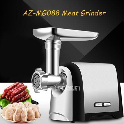 AZ-MG088 Commercial Meat Grinder Meat Grinding Machine Multifunctional Household Electric Mincing Machine Sausage Stuffer 450W