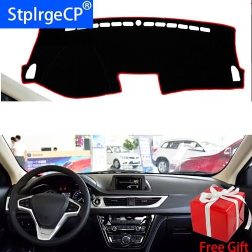 For changan Alsvin V7 2015-2016 Dashboard Cover Sun Shade Non-slip Dash Mat Carpet Car Stickers Interior Accessories
