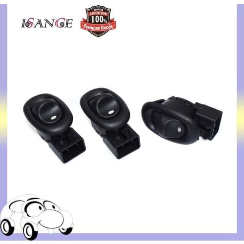 ISANCE Black Rear Door Electric Power Window Switch 3 Pieces For Holden Commodore VT VX VY VZ Sedan and Wagon