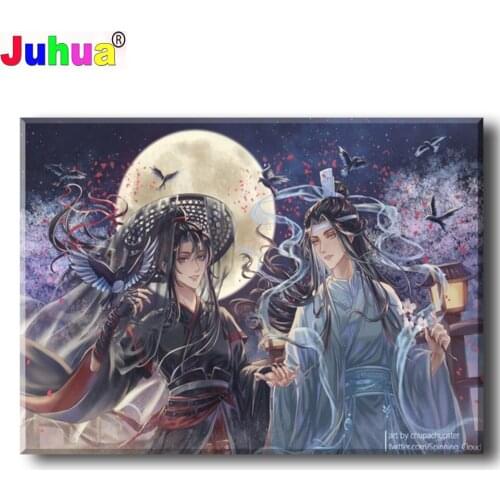 Full Square/Round Drill 5D DIY Diamond Painting Mo dao zu shi Diamond Embroidery Cross Stitch Movie Characters 5D Home Art