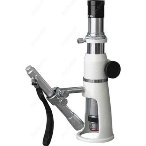 Shop Measuring Microscope--AmScope Supplies 20X-50X-100X Stand / Shop / Measuring Microscope + Pen Light