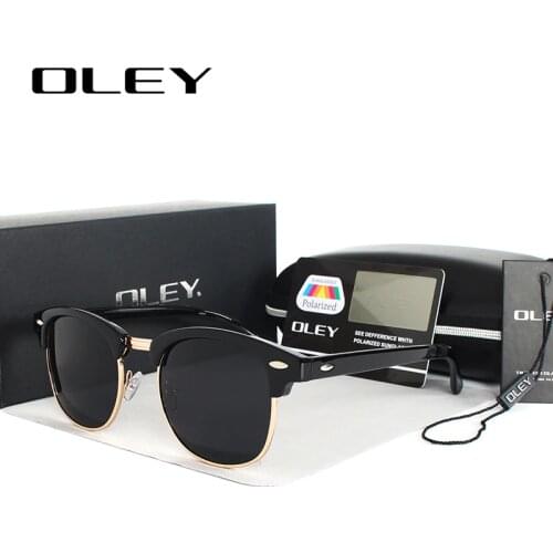 OLEY brands Unisex Classic Sunglasses men women polarized Retro Sun Glasses coating lens candy women goggles Oculos gafas Y3016