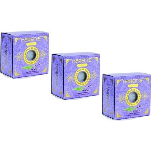 Natural Lavender Handmade Soap 150 g * 3 PCs-Harems