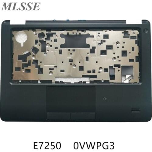 New Laptop Palmrest For DELL Latitude E7250 7250 P22S black touchpad&fingerprint 0VWPG3 VWPG3 Upper Case