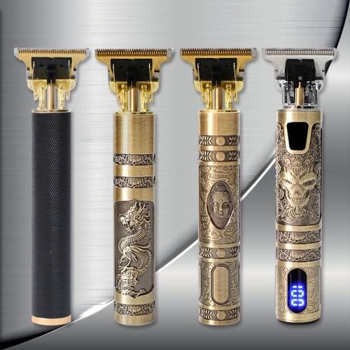 Dropshipping Maquina de cortar cabello Tondeuse barbe Hair cutting machine Cortadora de pelo Machine Beard trimmer Free shipping